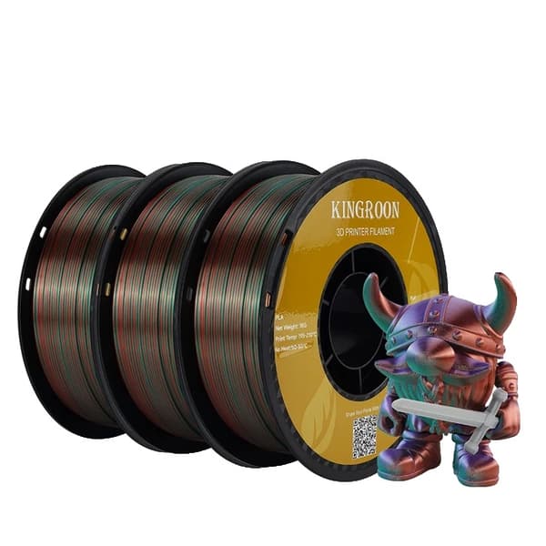 3D-utskrift Filament, PLA-material, 1 kg Spole, G-3KG