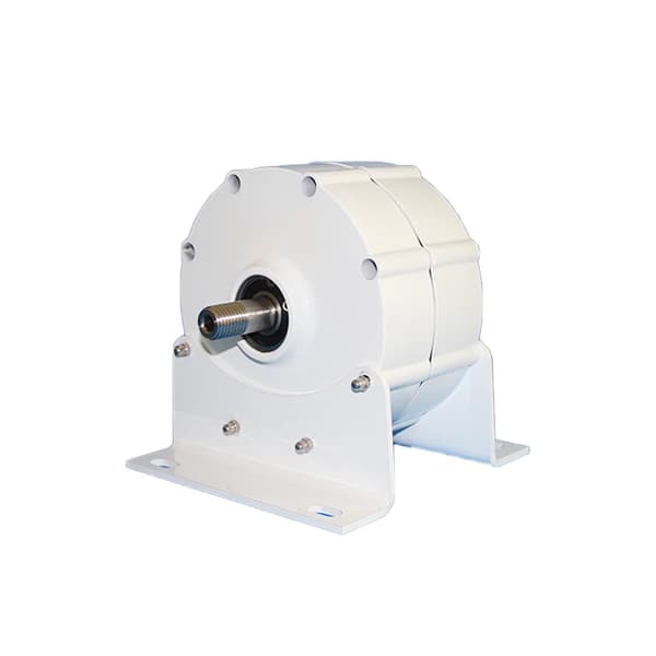 Permanent Magnet Generator, Gearless Design, 2000W Effekt, Med Base-b, 2000W  300RPM-a, 24V