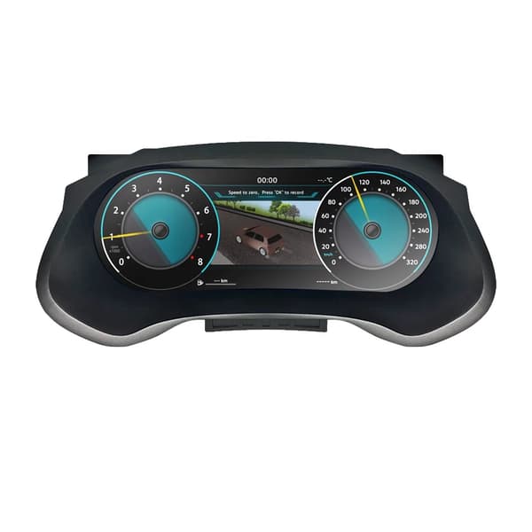 Digital Dashboard Cluster, 12,3 Tommer HD Skærm, Multi-Model Kompatibilitet, Seat Leon  13-18
