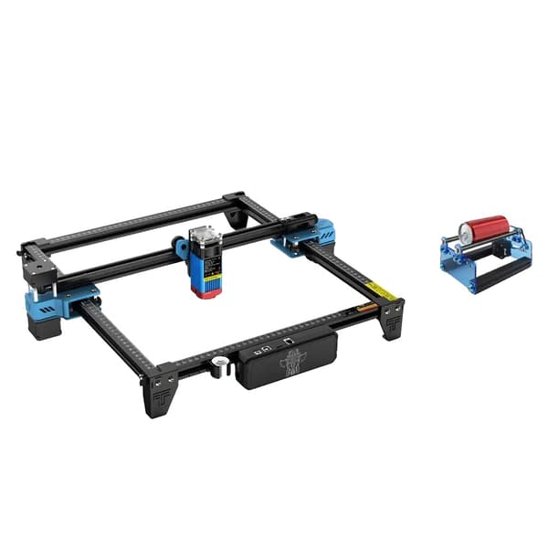 Lasergravyr, Hög Precision, Mångsidig Kompatibilitet, TTS Set 1-a, 40W TTS-55 Pro-a, EU Plug-c