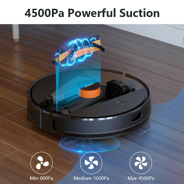 Korkean imuvoiman robotti-imuri, 6400 mAh akku, LiDAR-navigointi.,L11 PRO MAX, EU L11 PRO MAX L11 PRO MAX