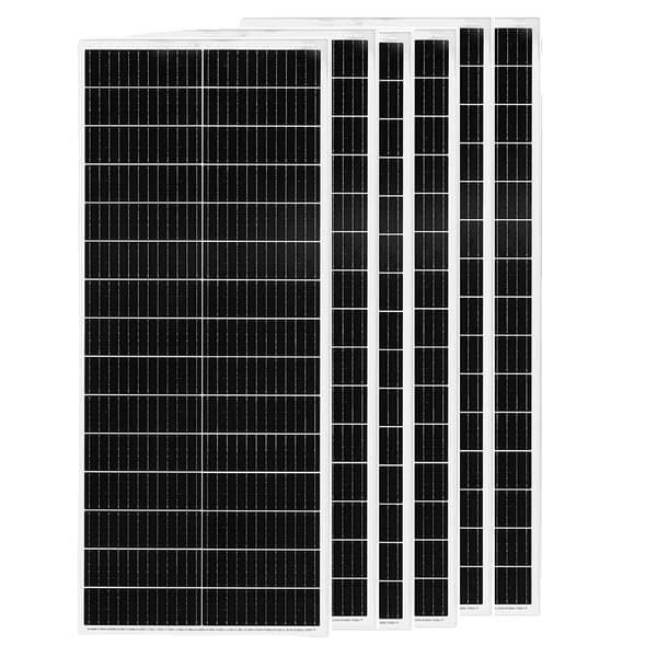 Solpanel, Høj Effektivitet, Alsidige Anvendelser, 6Pcs100W (600W)