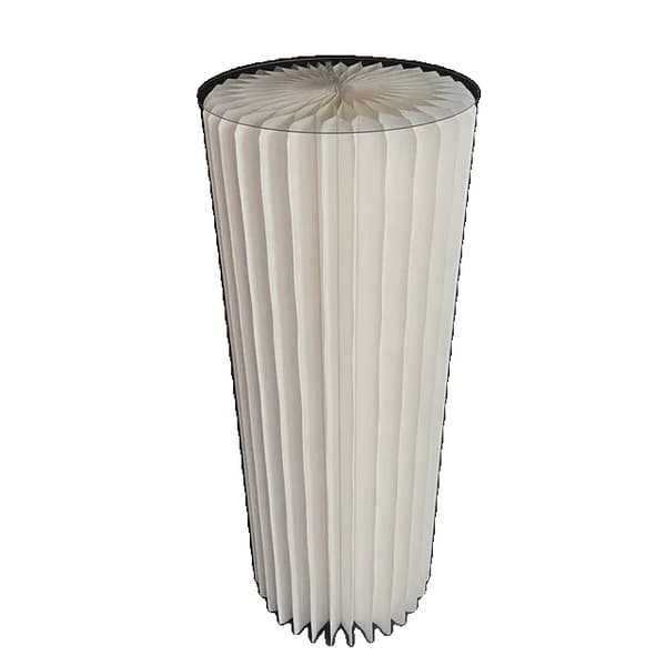 Foldbar Kageholder, Robust Design, Tilpasselige Muligheder, H80cm hvid