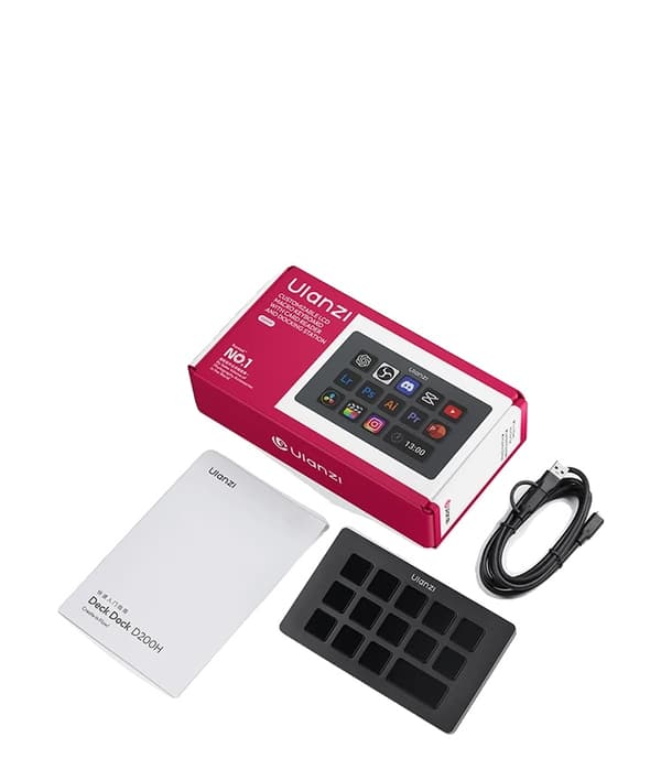 Streaming Controller, 13 Programmerbare Taster, Kompakt Design, D200H NY