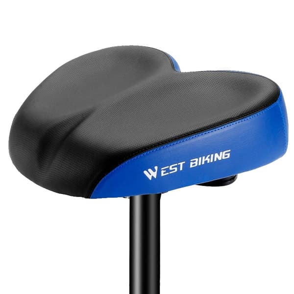 Cykelsadel, Vattentät, Ergonomisk Design, Blå