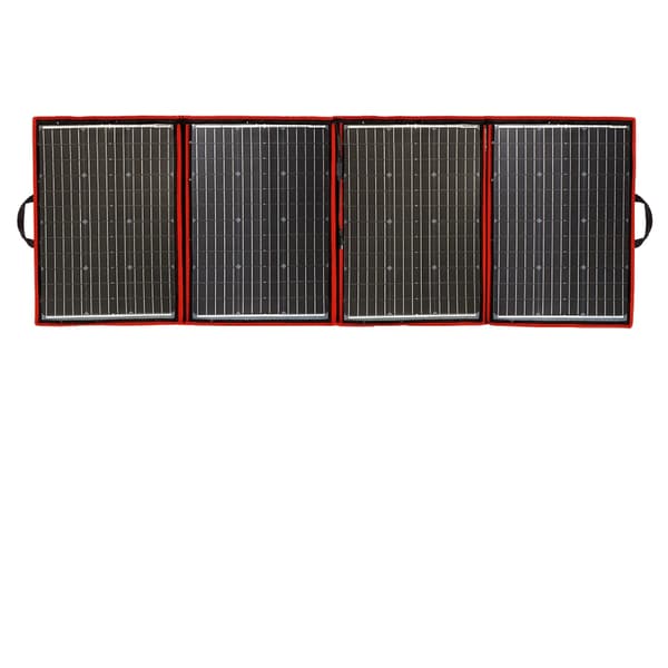 Fleksibelt Foldbart Solpanel, 200W, Monokrystallinsk Silikone, Kompakt Design, 18V 200W Solpanel