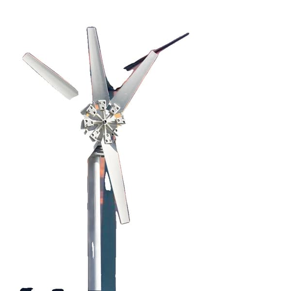 Vindmøllegenerator, 3000W, 8 blade, 48V, med controller, 3000W 8 blade, med controller, 3000W 8blade, 24V