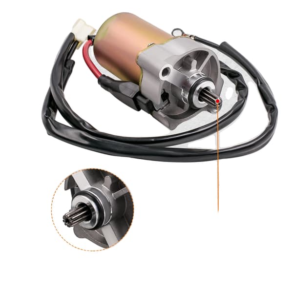 12v Startmotor, 9 Tänder, CCW Rotation
