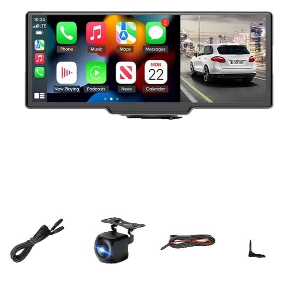 Bil DVR, Skärmstorlek, Navigationssystem, 4K DVR-AHD Kamera GPS, Ingen