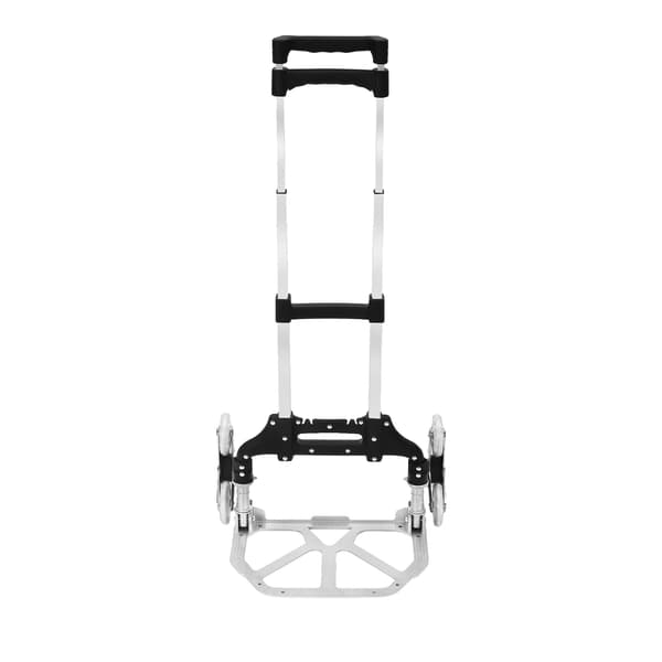 Trappeklatrer, Universelle Hjul, Sammenklappeligt Design, Rustfrit Stål Stang