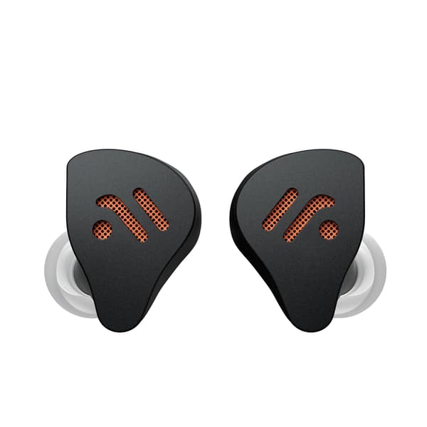 Kablede In-Ear Hovedtelefoner, Åben Bagside Design, Behagelig Pasform, Sort