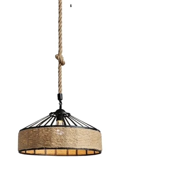 Loftlampe, Håndstrikket Design, Moderne Æstetik, 30CM