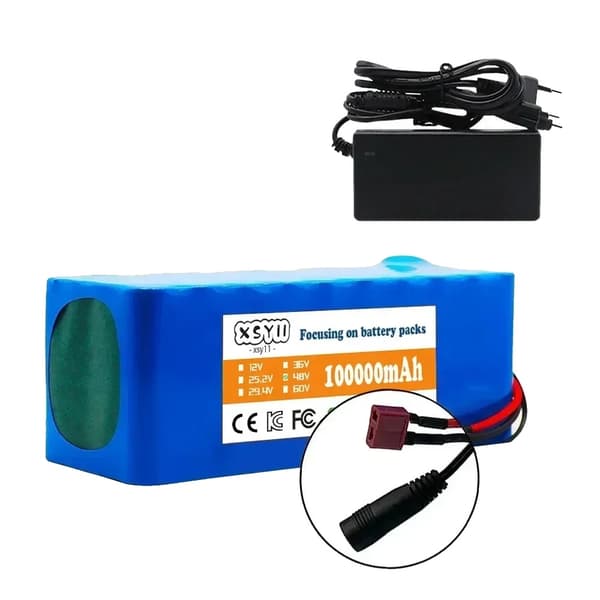 Litiumioniakku, 100Ah kapasiteetti, 48V jännite, T-Plug DC
