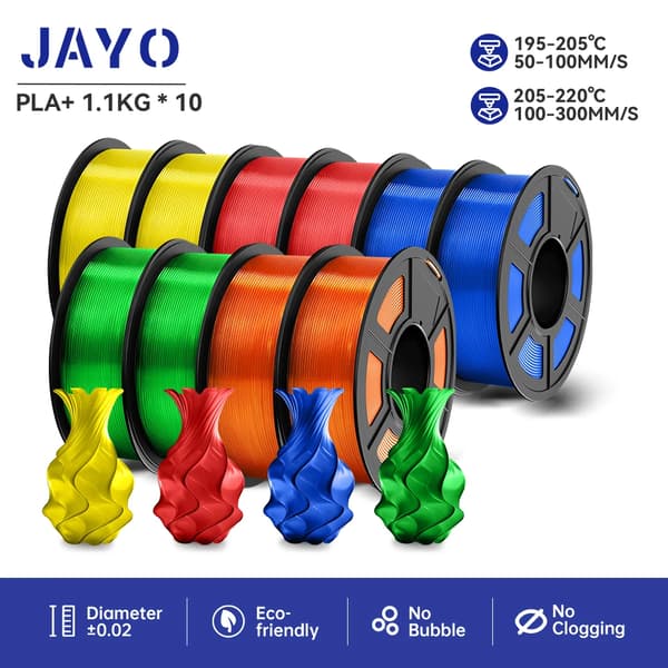 3D-skrivarfilament, 1,75 mm diameter, miljövänligt material,PLA PLUS-10TP MIX04