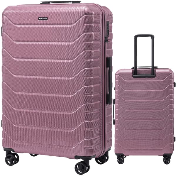 Rejsetaske, Letvægts Polycarbonat, TSA Lås, Pink