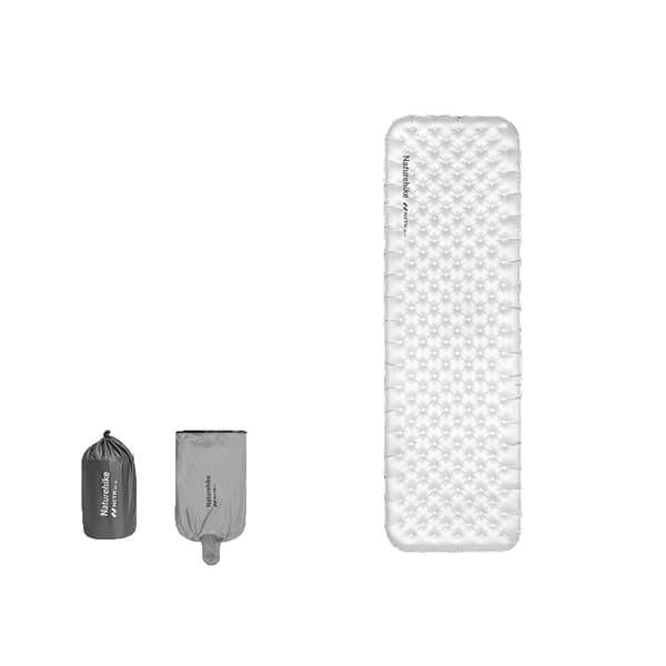 Oppustelig madras, 20D nylon, letvægtsdesign, Standard