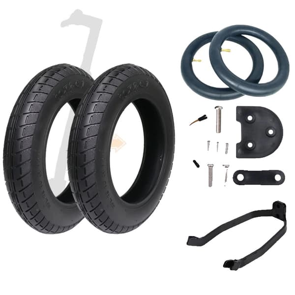 Hjulkit, 10 Tommer Dæk, Installationsudstyr, M365/Pro1 Kit