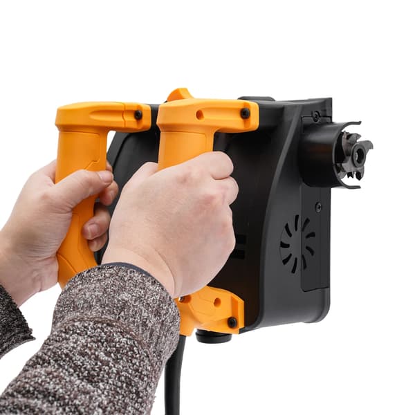 Elektrisk Vægplaner, 1200W Motor, Justerbar Dybde, cement kniv