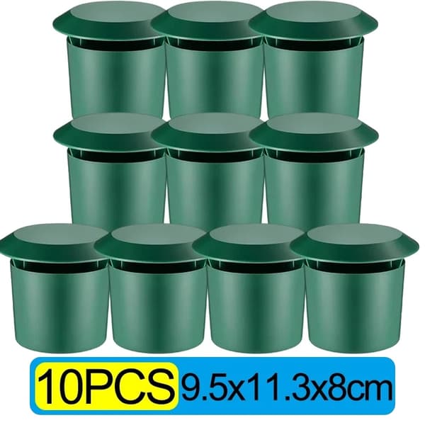 Snigelfälla, Återanvändbar Design, Effektiv Skadedjurskontroll, 10PCS