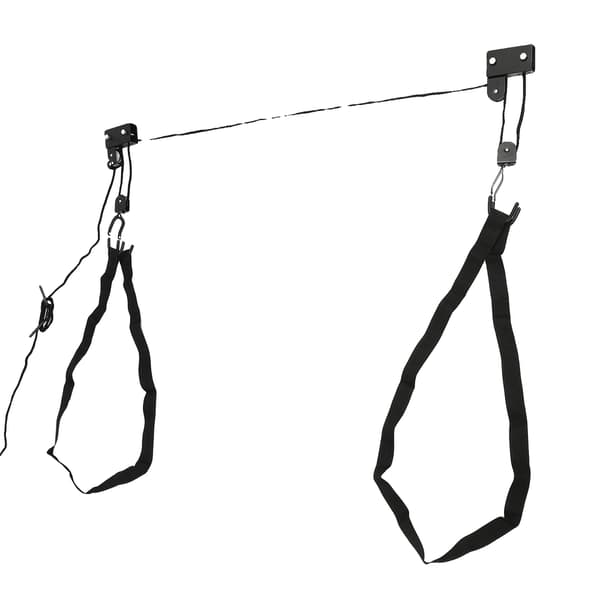 Kajaklift, Loftmonteringssystem, 57 kg Kapacitet, sort