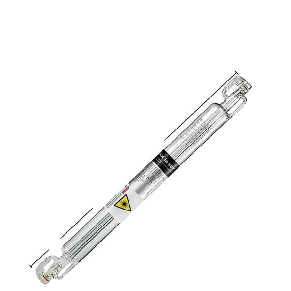CO2 Laser Rør, Borosilikatglas, Vandkølesystem, 50W  800mm
