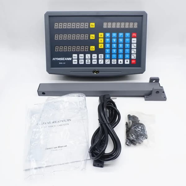 Fräsmaskin, DRO Digital avläsningssats, Linjärskala kodare, SNS-3V display