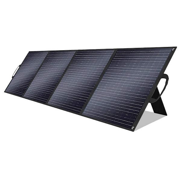 Bärbar solpanel, 200W effekt, 18V spänning, 11.1A ström,TP200