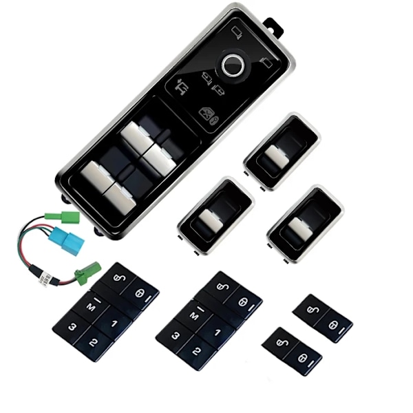 Elektriskt Fönsteromkopplare LCD-Knapp, Kompatibel med Land Rover Range Rover Vogue/Sport/Discovery,Version2 Version2 Version2