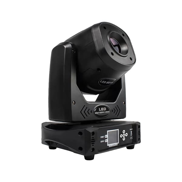 Rörligt huvudbelysning, 7 dynamiska effekter, 6 statiska mönster, 2st LED Spot 100W, EU Kontakt
