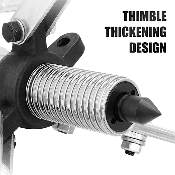 Hydraulisk utdragare, Anpassningsbar, Tre-Käks Design