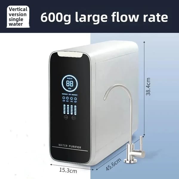 Vesipuhdistin, 600G virtausnopeus, 88 PPM TDS, 600G