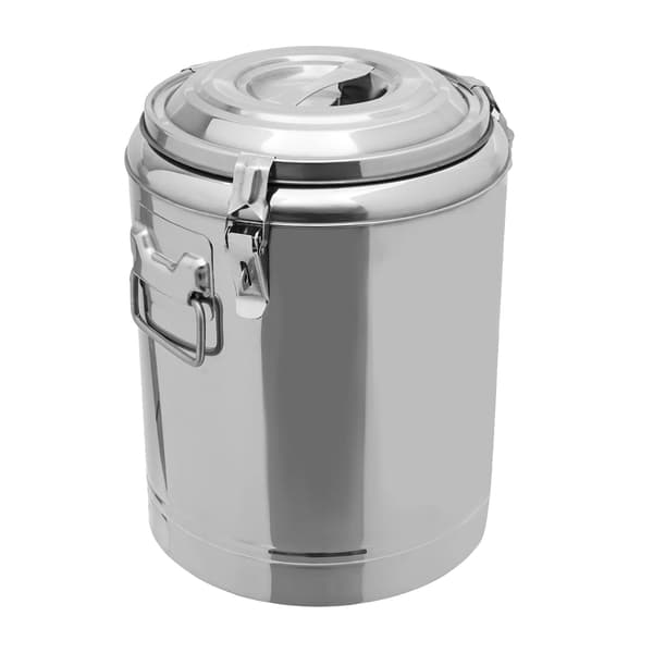 Soppa Kastrull, 20L Kapacitet, Hållbart Rostfritt Stål, Silver