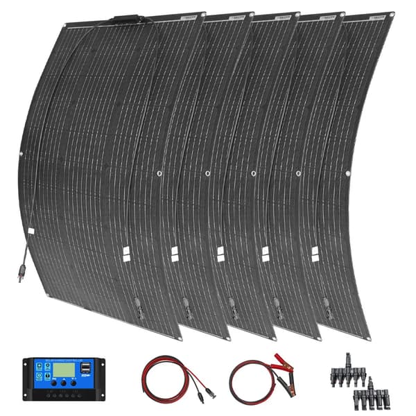 Sollpanelset, Flexibel Design, Hög Effektivitet>,solcellssats 500w
