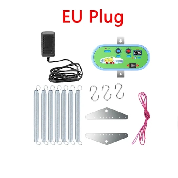 Sähköinen vauvankeinun ohjain, moottoroitu vauvankeinu, säädettävä nopeus, Tyyppi 2- EU-pistoke Type 2- EU Plug Type 2- EU Plug