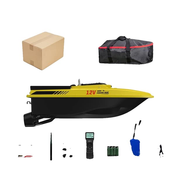 Fiskebåd, Dobbelt Positioneringssystem, Sonar Sensor, Gul-GPS med sonar sensor