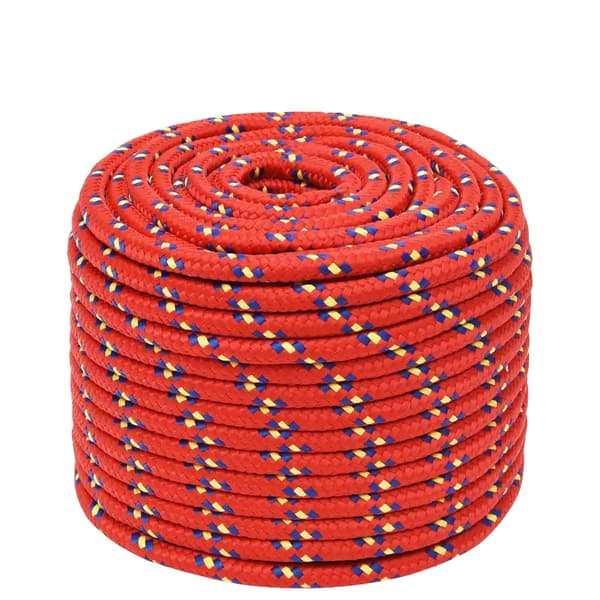 Rep, 12 mm Diameter, 100 m Längd, armégrön