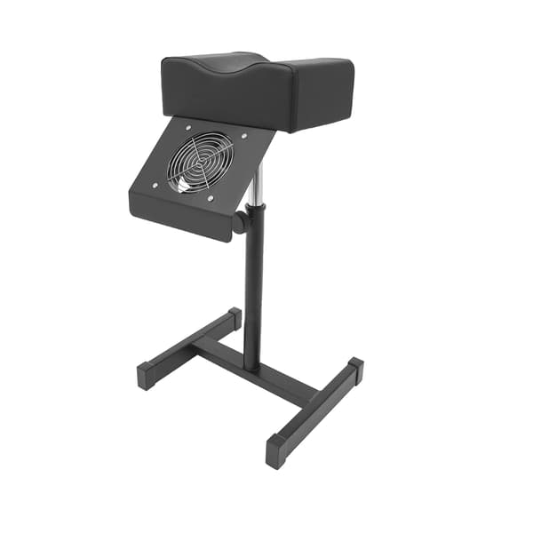 Pedicure Stol, Justerbar Højde, Ergonomisk Pude, sort