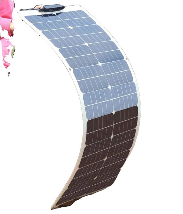 Solpanel, Høj Effektivitet, Fleksibelt Design, 80w PET 820X370mm