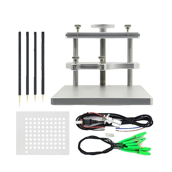 ECU Programmer, 22 PCS Adaptere, Nem Installation, Rustfrit LED-ramme