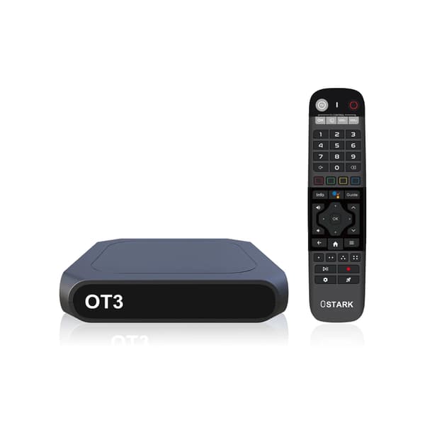 Ostark Android TV Box, 6K-stöd, 2GB DDR4 RAM, 32GB lagring, EU-kontakt