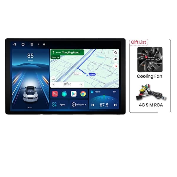 Bilstereo, Touchscreen, Multimedia-forbindelse, kompatibel med Citroen C5 2008-2017, X7 MAX 2+32GB 13"