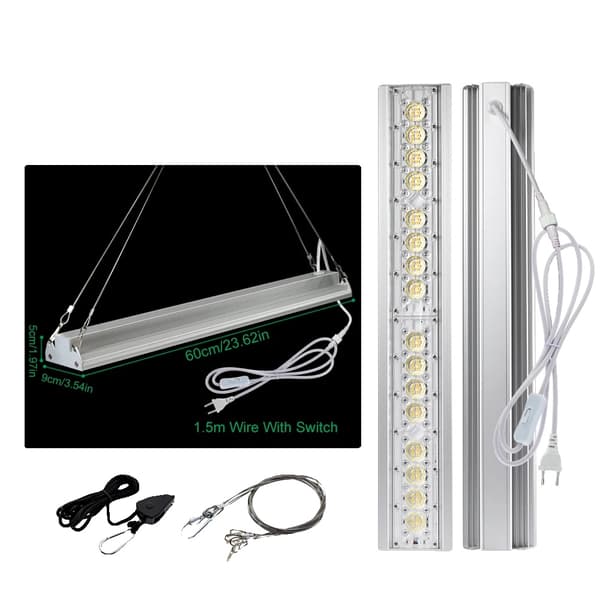 LED-kasvivalo, täysivalo, energiatehokas, 80W