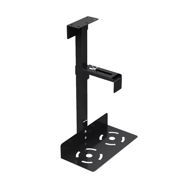 PC Mount Stand, 25 kg belastningsevne, 360° rotation, sort