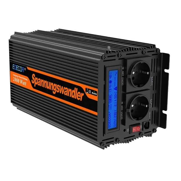 Effektomformer, 2000W, modificeret sinuskurve