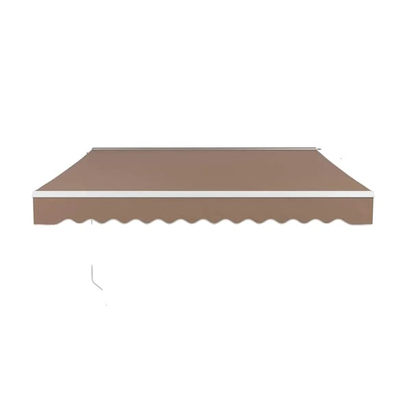 Retractable Markise, UV Beskyttelse, Holdbar Aluminiumramme, 2,5 x 2M