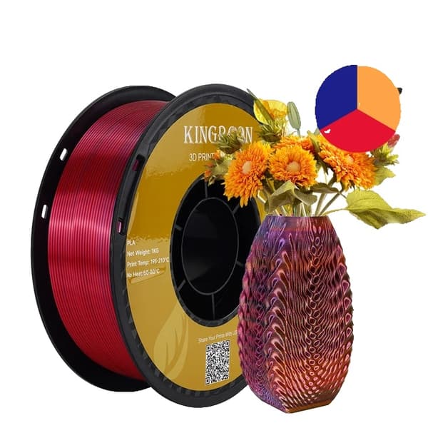 3D-utskrift Filament, PLA-material, 1 kg Spole, H-1KG
