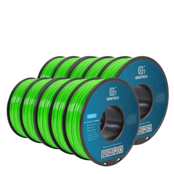 3D Utskriftsmaterial, ABS, Fast Form, grön
