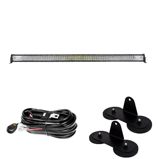 LED Lysbar, Kombinationsstråle, Holdbart Design, 52tommer 675w ledning