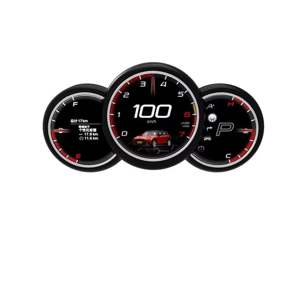 Dashboard Klynge, 1920x720 Opløsning, Linux Operativsystem, R55 R56 R57