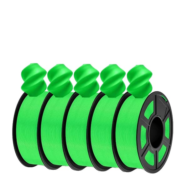 PLA Plus 3D-filament, 1,75 mm diameter, 1,1 kg vikt,PLA plus Grön